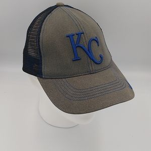 Kansas City Royals Snapback Hat Blue Trucker hat Nike